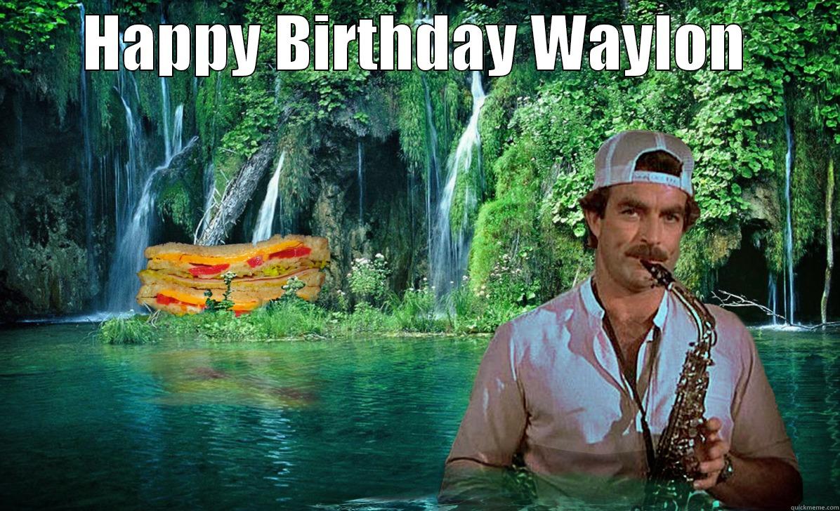 HAPPY BIRTHDAY WAYLON  Misc