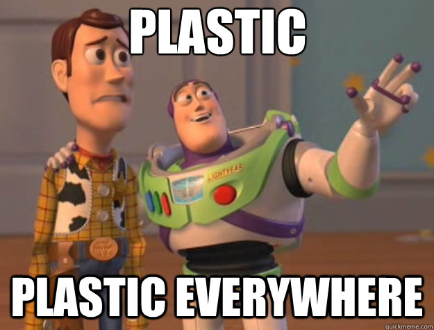 plastic plastic everywhere  Toy Story