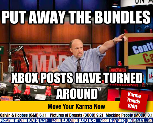 Put away the bundles Xbox posts have turned around  Mad Karma with Jim Cramer