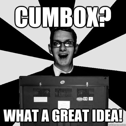 cumbox? What a great idea!  