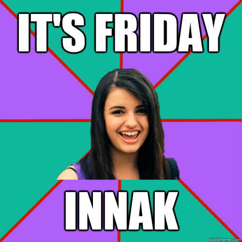 it's friday innak - it's friday innak  Rebecca Black