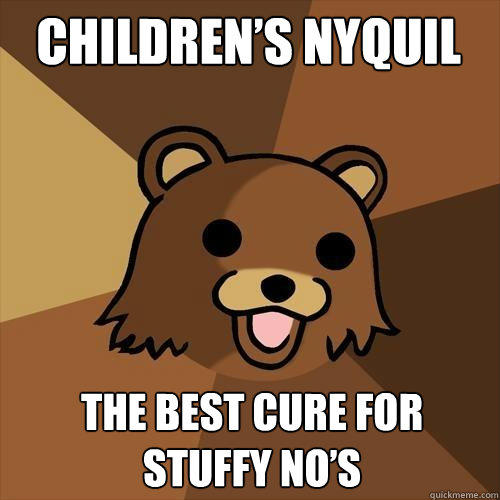 Children’s Nyquil The Best cure for Stuffy No’s  