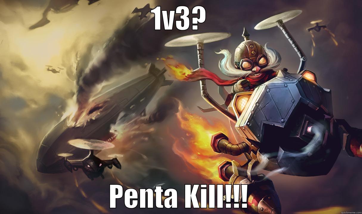 1V3? PENTA KILL!!! Misc