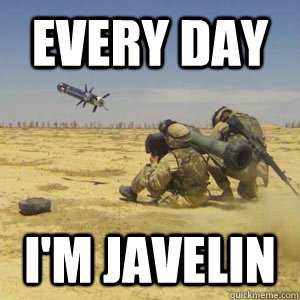 Every Day I'm Javelin - Every Day I'm Javelin  OMFGWHATISTHISOPPOS