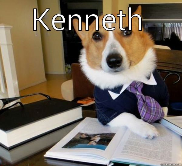 KENNETH  Lawyer Dog