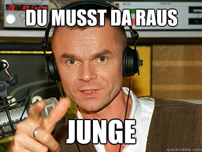 Du musst da raus Junge - Du musst da raus Junge  Concerned Domian