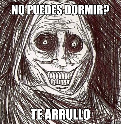 no puedes dormir? te arrullo - no puedes dormir? te arrullo  Horriblehouseguest