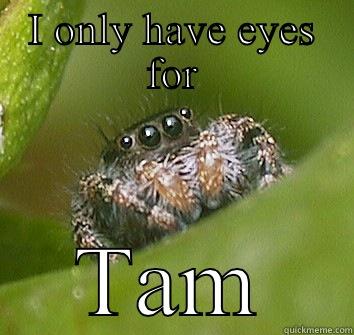 I ONLY HAVE EYES FOR TAM Misunderstood Spider