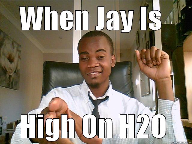 WHEN JAY IS  HIGH ON H2O Misc