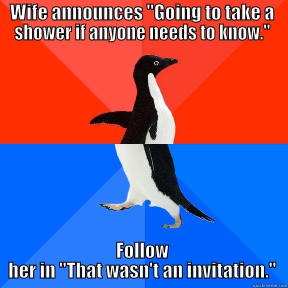 Story of my life... - WIFE ANNOUNCES 