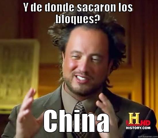 Y DE DONDE SACARON LOS BLOQUES? CHINA Ancient Aliens