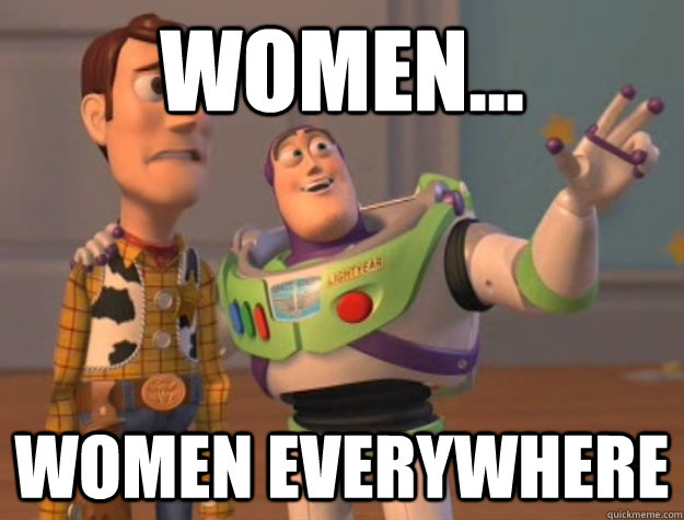 Women... Women Everywhere  Buzz Lightyear