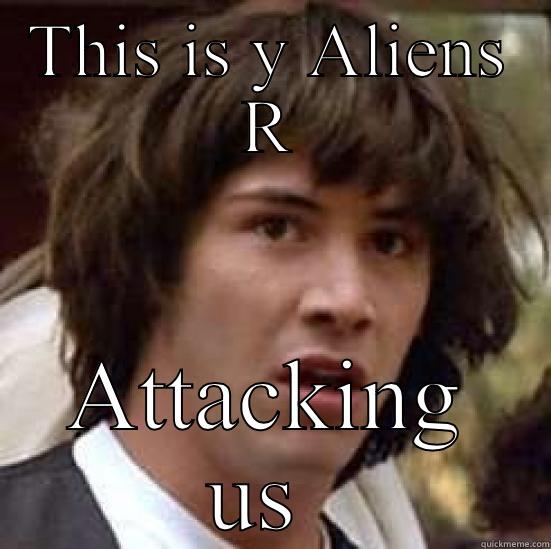 R tha Alien coming  - THIS IS Y ALIENS R ATTACKING US  conspiracy keanu