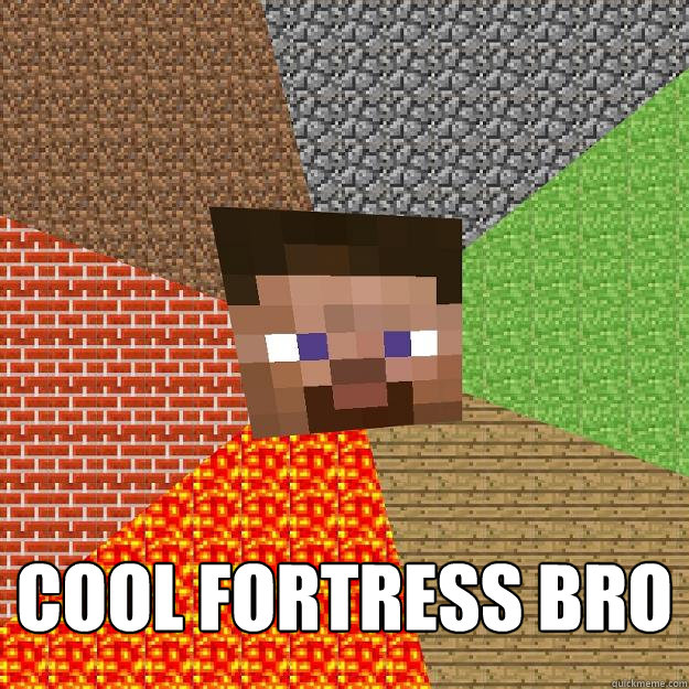  Cool fortress bro -  Cool fortress bro  Minecraft