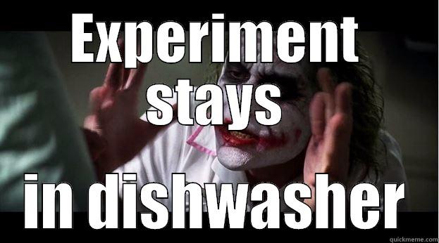 EXPERIMENT STAYS IN DISHWASHER Joker Mind Loss