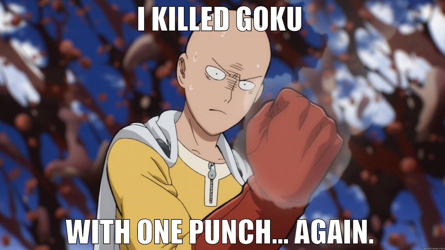 Saitama Beats Goku Quickmeme