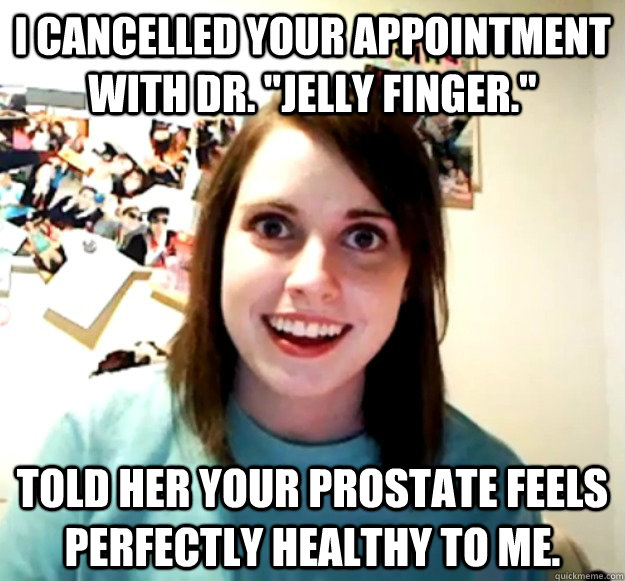 I cancelled your appointment with Dr. 