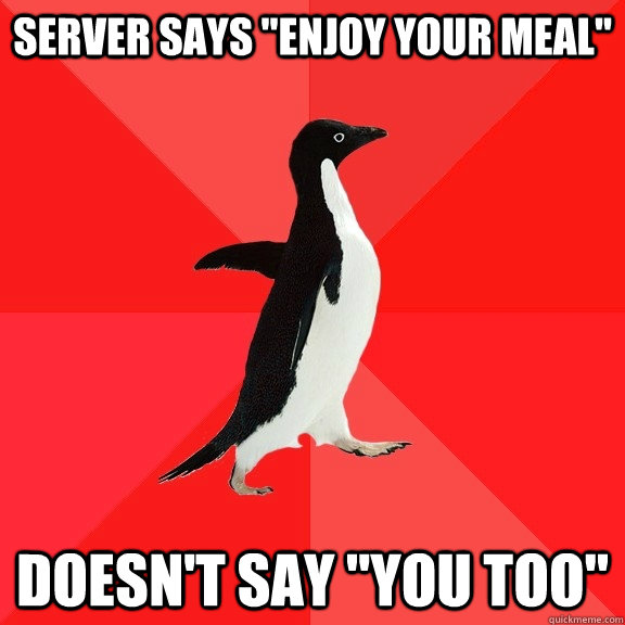 Server says 