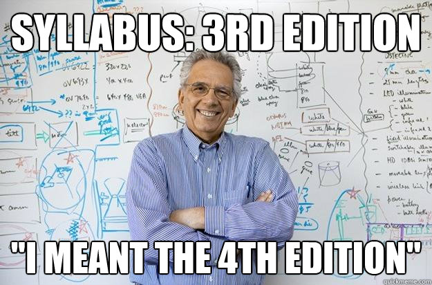 syllabus: 3rd edition 