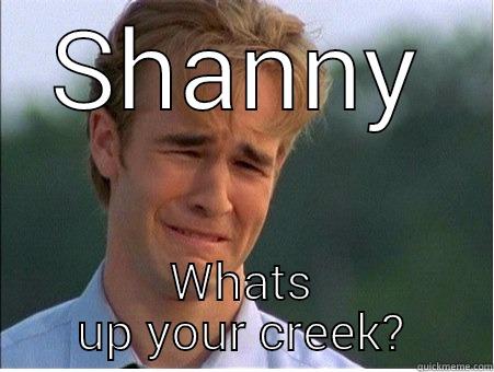 SHANNY WHATS UP YOUR CREEK? 1990s Problems