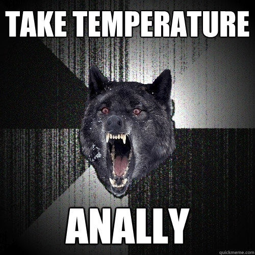 Take Temperature ANALLY - Take Temperature ANALLY  Insanity Wolf