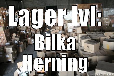 LAGER  - LAGER LVL: BILKA HERNING Misc