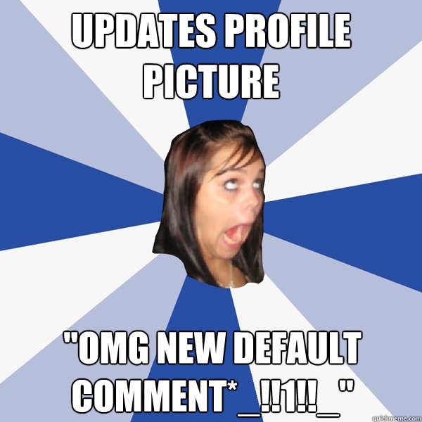 Updates profile picture 