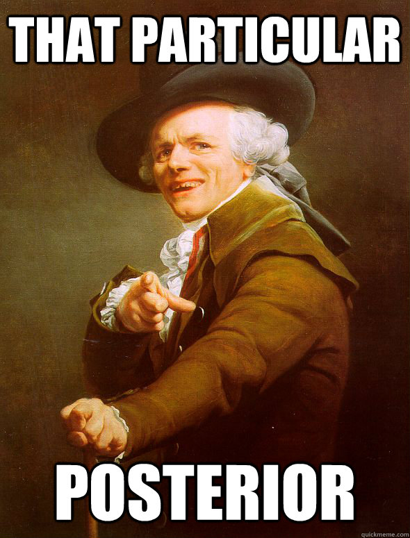 That Particular Posterior  Joseph Ducreux