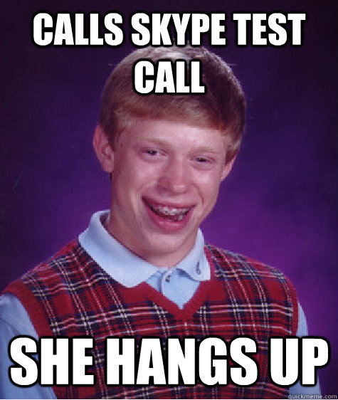 skype test meeting