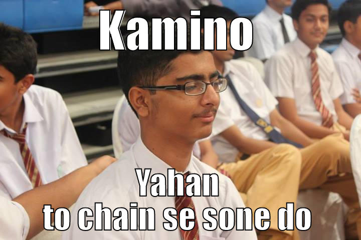 Chal hat? - KAMINO YAHAN TO CHAIN SE SONE DO Misc