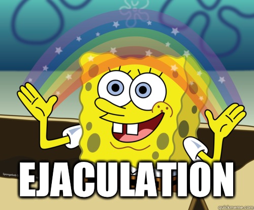  ejaculation -  ejaculation  Spongebob rainbow