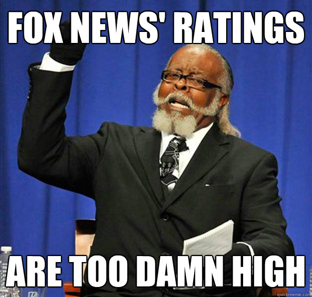 Fox News' ratings are too damn high - Fox News' ratings are too damn high  Jimmy McMillan