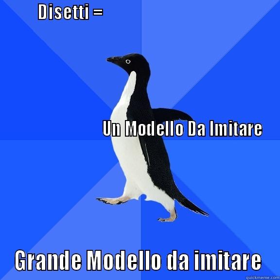            DISETTI =                                                                                                                                                                                                                                            GRANDE MODELLO DA IMITARE Socially Awkward Penguin