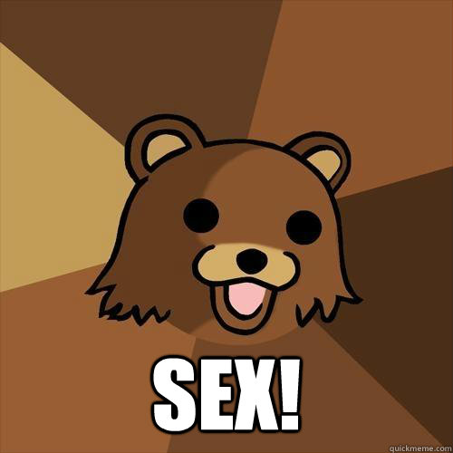  SEX!  Pedobear