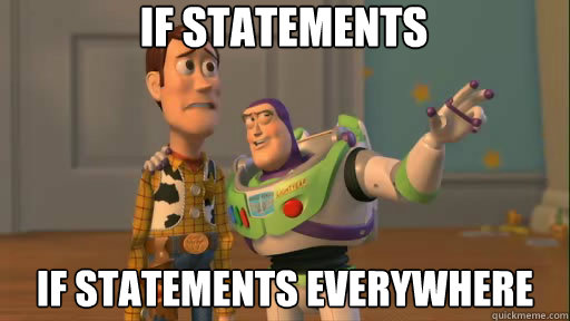 If statements if statements everywhere - If statements if statements everywhere  Everywhere