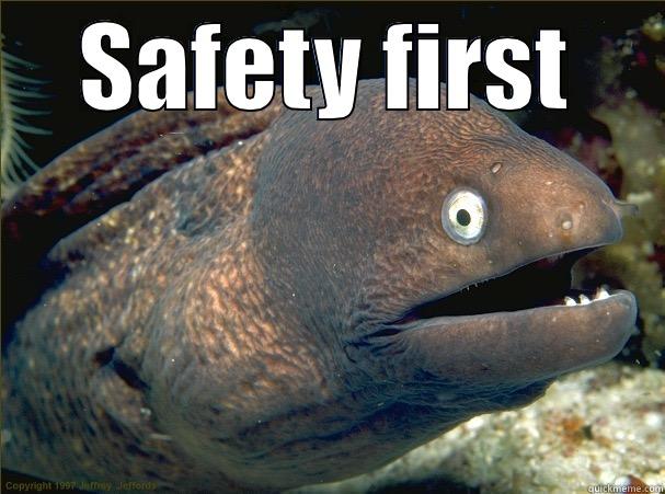 SAFETY FIRST  Bad Joke Eel