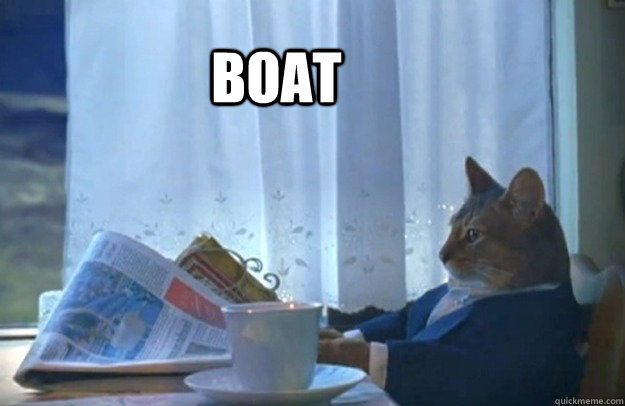 Boat - Boat  Sophisticated Cat