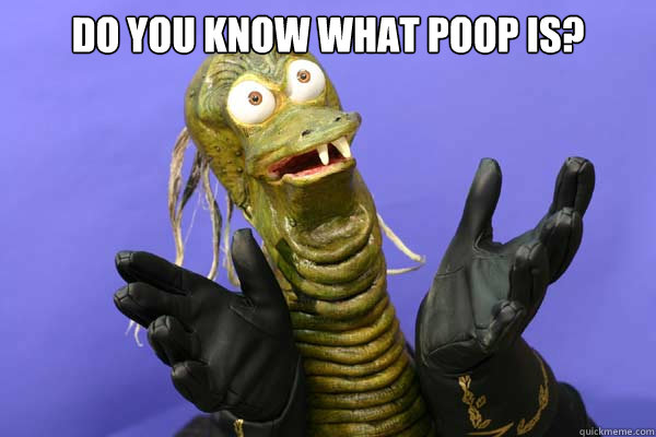 Do you know what poop is?   