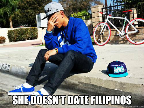 She doesn't date filipinos  Sad Hypebeast