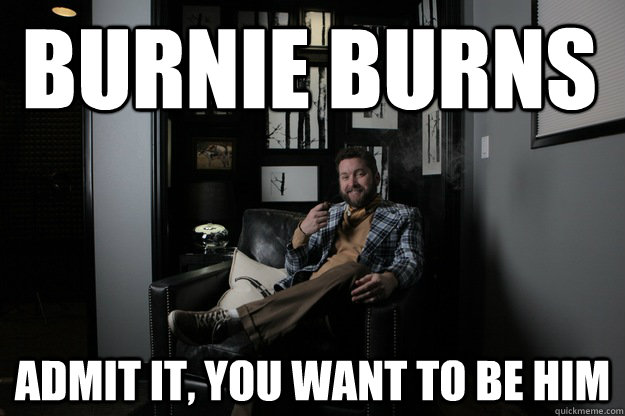 Burnie Burns Admit it, you want to be him  benevolent bro burnie