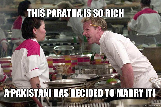 A PAKISTANI HAS DECIDED TO MARRY IT! THIS PARATHA IS SO RICH  - A PAKISTANI HAS DECIDED TO MARRY IT! THIS PARATHA IS SO RICH   Misc