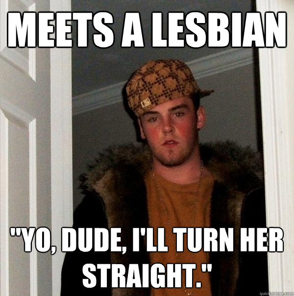 Meets a lesbian 