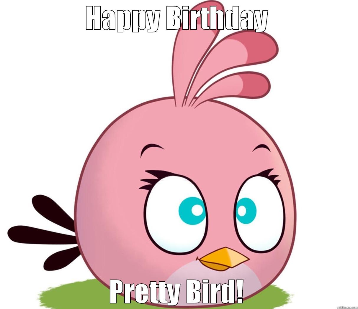 For A Special Friend - HAPPY BIRTHDAY PRETTY BIRD! Misc