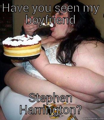 HAVE YOU SEEN MY BOYFRIEND STEPHEN HARRINGTON? Misc