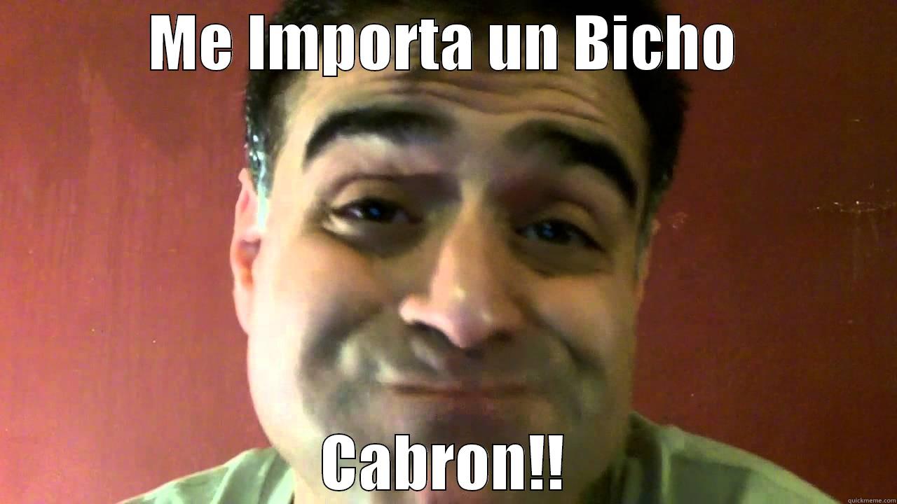 ME IMPORTA UN BICHO CABRON!! Misc