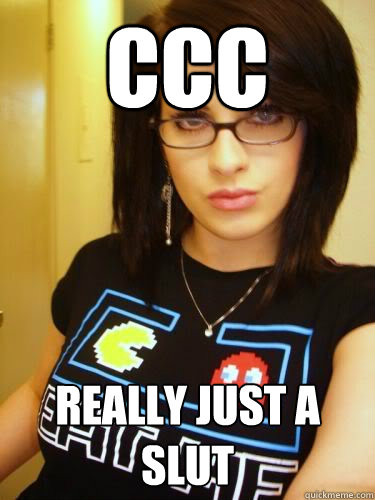 CCC REALLY JUST A SLUT  Cool Chick Carol