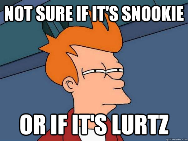 not sure if it's snookie or if it's lurtz - not sure if it's snookie or if it's lurtz  Futurama Fry