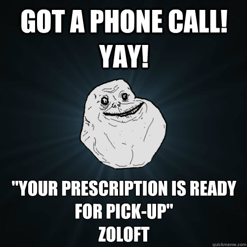 Got a phone call! Yay! 