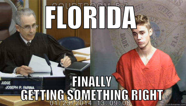 bieber cuffed - FLORIDA FINALLY GETTING SOMETHING RIGHT Misc