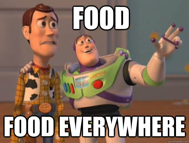 Food Food everywhere  Toy Story